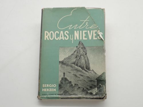 Portada del libro de Entre rocas y nieves. Ilustraciones de Néstor de Basterrechea