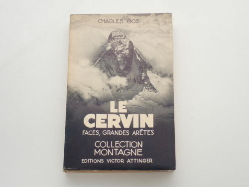 Portada del libro de Le Cervin. Préface de Geoffrey Winthrop Young
