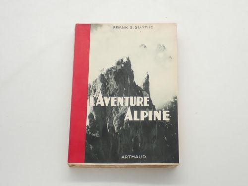 Portada del libro de L'Aventure alpine (The adventures of a mountaineer). Traduction de J. et F. Germain