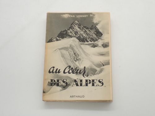Portada del libro de Au coeur des Alpes. Photographies de Georges Vernet