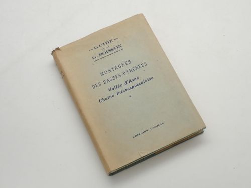 Portada del libro de Guide des montagnes des Basses-Pyrénées. Vallée d'Aspe - Chaîne Interaspossaloise