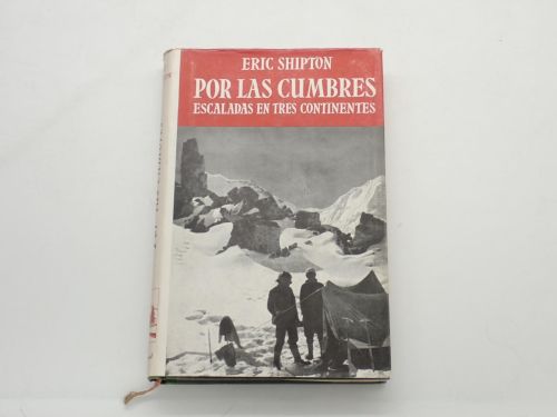 Portada del libro de Por las cumbres. Escaladas en tres continentes