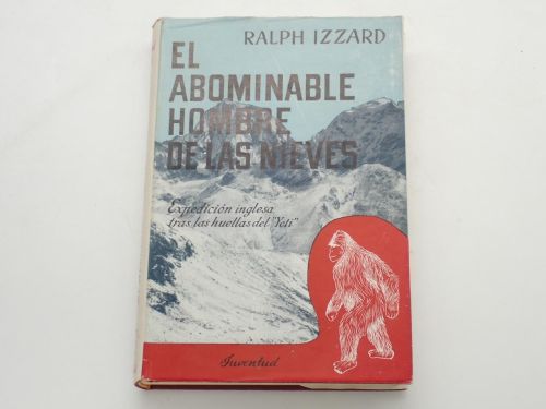 Portada del libro de El abominable hombre de las nieves. Expedición inglesa tras las huellas del 