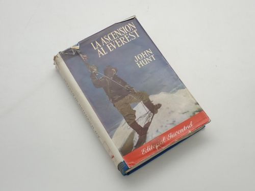 Portada del libro de La ascensión al Everest