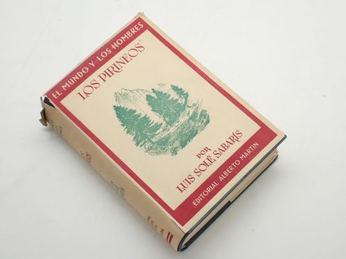 Portada del libro de Los Pirineos. El medio y el hombre