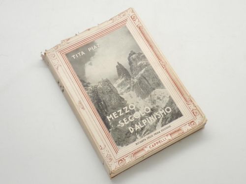 Portada del libro de Mezzo secolo d'alpinismo