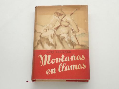Portada del libro de Montañas en llamas. Novela.