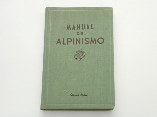 Portada del libro de Manual de alpinismo. Traducción de N. Llopis Lladó