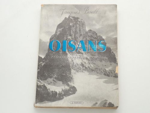 Portada del libro de Oisans. Préface de François Mauriac.