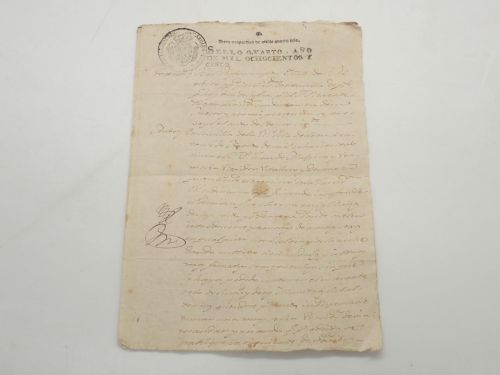 Providencia de Juan de Malpica y Vermolén, Regidor Perpetuo de la Isla del León, para regular el uso de los baños de Zaporito y Herrera [MANUSCRITO SOBRE PAPEL TIMBRADO]