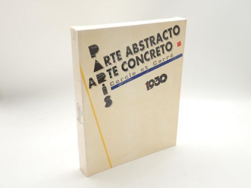 Portada del libro de París. Arte abstracto - Arte concreto. Cercle et Carré, 1930 [Catálogo exposición IVAM, septiembre-diciembre...
