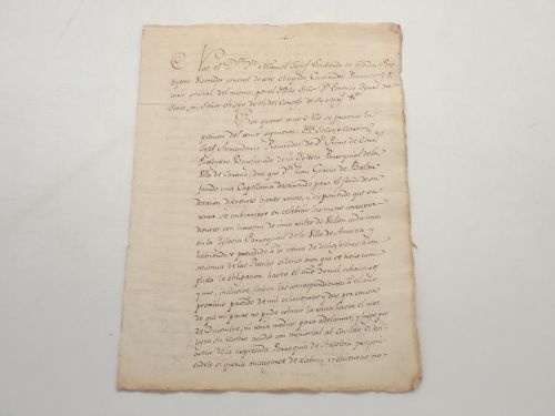 Facultad para la celebración de misas de una Capellanía, fundada por Juan García de Balda, en Zarauz y Azcoitia [MANUSCRITO E IMPRESO]