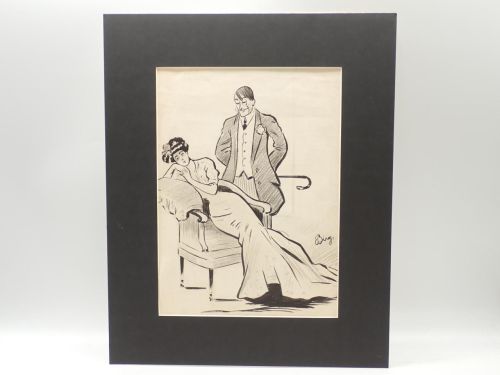 Dibujo original firmado Birog