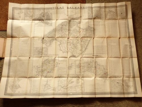 Islas Baleares. ATLAS DE ESPAÑA Y SUS POSESIONES DE ULTRAMAR.
