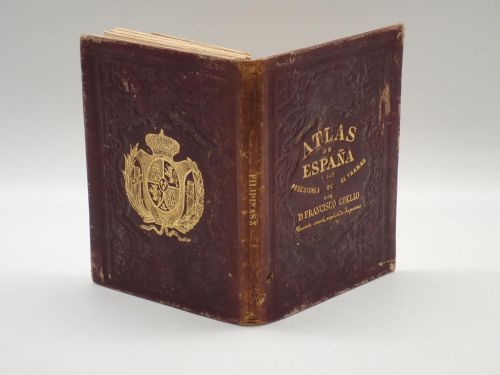 Islas Filipinas. Media hoja superior - Media hoja inferior. Atlas de España y sus posesiones de Ultramar [GRABADO AL ACERO]