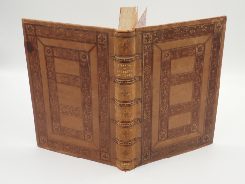 Portada del libro de Doctrina cristiana del P. Jerónimo de Ripalda e intento bibliográfico de la misma. Años 1591-1900