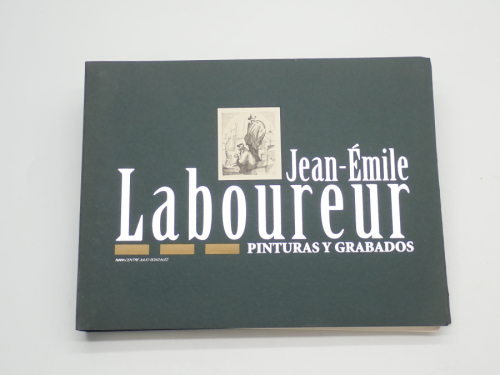 Portada del libro de Jean Émile Laboureur. Pinturas y grabados [CATÁLOGO EXPOSICIÓN]