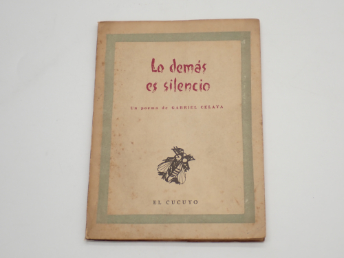 Portada del libro de Lo demás es silencio [1ª edición]