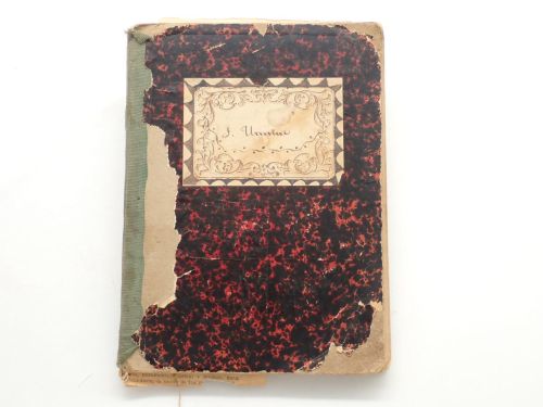 Recetario de cocina de J. Urrutia [MANUSCRITO]