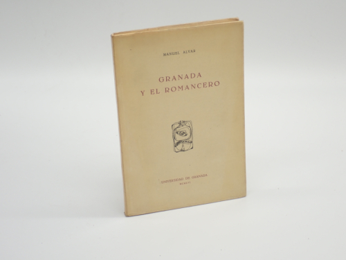 Portada del libro de Granada y el romancero