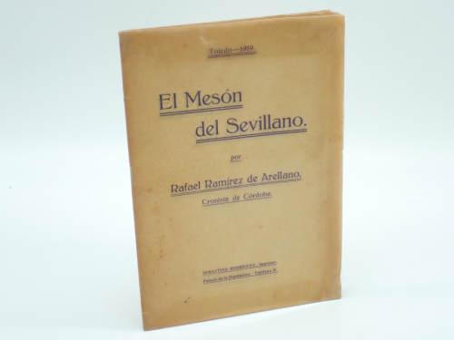 Portada del libro de El Mesón del Sevillano 