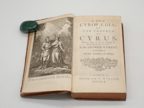 Portada del libro de A new Cyropaedia; or the travels of Cyrus. With a discourse on the Theology & Mythology of the Ancients;......