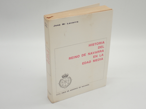 Portada del libro de Historia del Reino de Navarra en la Edad Media