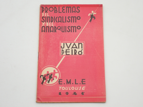 Portada del libro de Problemas del sindicalismo y del anarquismo