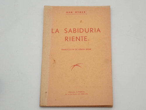 Portada del libro de La sabiduría riente