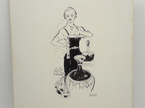 Portada del libro de 14 dibujos originales de Emilio Ferrer