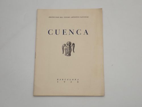 Portada del libro de Protección del Tesoro Artístico Nacional. Cuenca