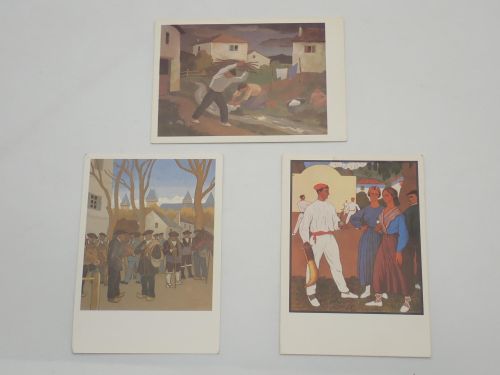 Portada del libro de Conjunto de 3 postales a partir de ilustraciones de Ramiro Arrúe
