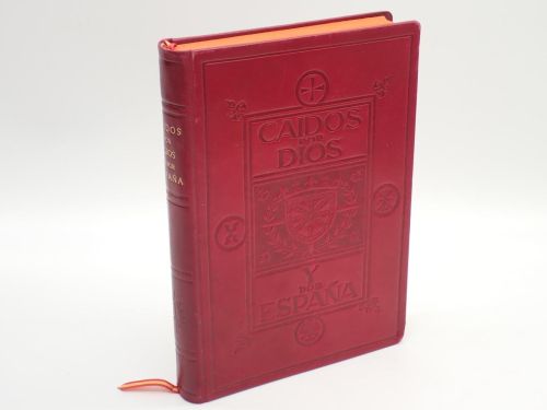 Portada del libro de 1936-1939. Caídos por Dios y por España. Navarra
