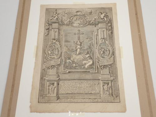 Portada del libro de Verdadero retrato de la milagrosa imagen de San Miguel de Excelsis venerada en la cumbre del monte Aralar...