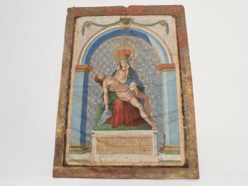 Portada del libro de Nuestra Señora del Mercado Antigua del Camino que se venera en la Iglesia Parroquial de su nombre en...