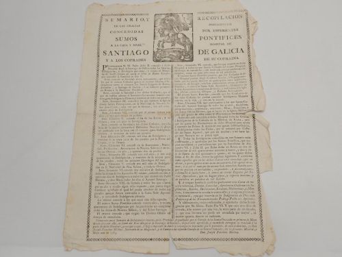 Portada del libro de Sumario y recopilación de las gracias indulgencias concedidas por diferentes Sumos Pontífices a la Casa...