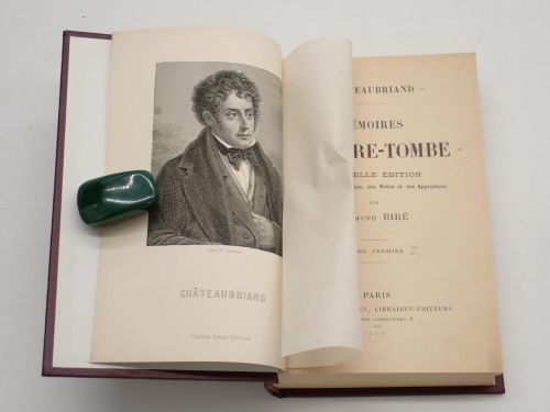 Portada del libro de Memoires d'outre-tombe. Nouvelle édition. Avec une introduction, des notes et des appendices par Edmond...