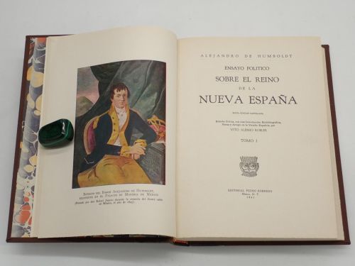 Portada del libro de Ensayo político sobre el reino de la Nueva España. Sexta edición castellana. Edición Crítica, con una...