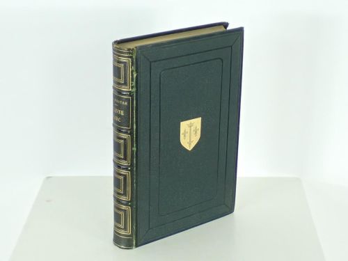 Portada del libro de Jeanne d'Arc. Ouvrage précédé de deux lettres de Mgr. Darboy et de Mgr. Dupanloup adressées a l'auteur...