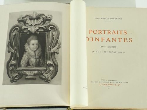 Portada del libro de Portraits d'infantes. XVIe siècle (Étude iconographique)