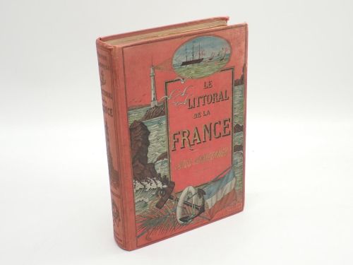 Portada del libro de Le littoral de la France. Cotes Vendéennes de Lorient à La Rochelle. Dessins de Brun Toussaint, Fraipont,...