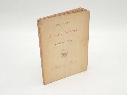 Portada del libro de Auguste Brizeux et l'idée bretonne