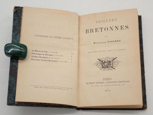Portada del libro de Veillées bretonnes. Quatrième édition