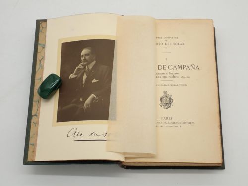 Portada del libro de Obras completas de Alberto del Solar