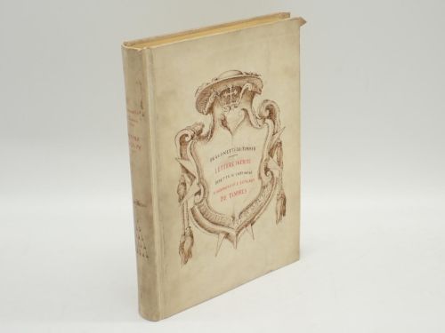 Portada del libro de Lettere inedite dei cardinali de Richelieu, de Joyeuse, Bentivoglio, Baronio, Bellarmino, Maurizio di...