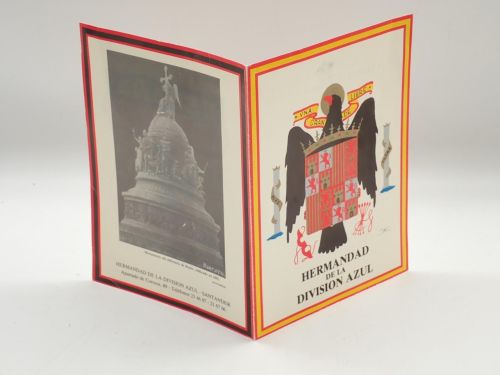 Portada del libro de Hermandad de la División Azul. Los leones clavados