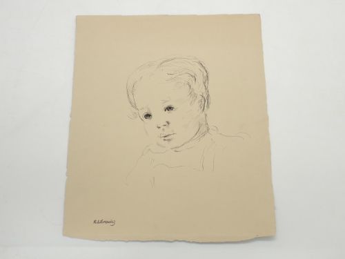 Portada del libro de Retrato de bebé [PLUMILLA ORIGINAL DE KATHERINE LIBROWICZ]