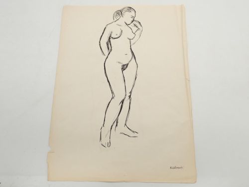 Portada del libro de Desnudo femenino [DIBUJO ORIGINAL DE KATHERINE LIBROWICZ]
