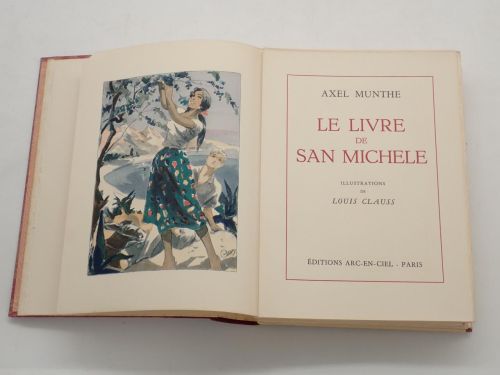 Portada del libro de Le livre de San Michele. Illustrations de Louis Clauss
