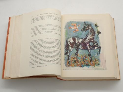 Portada del libro de André Gide. Poésie, journal, souvenirs. Édition illustrée d'un frontispice, dessin à la plume et lavis,...